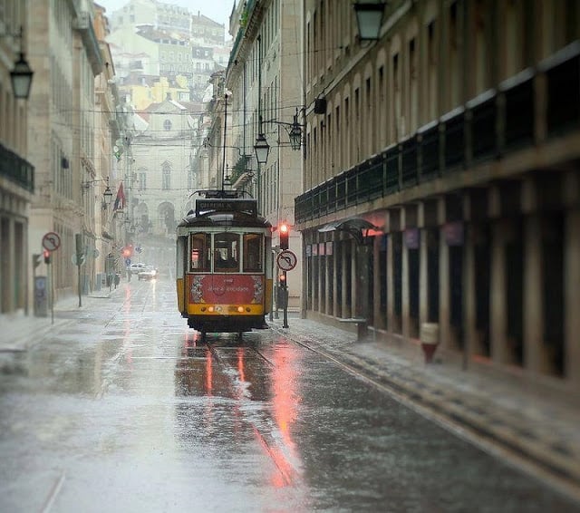 Lluvias en Lisboa Lluvias en Lisboa