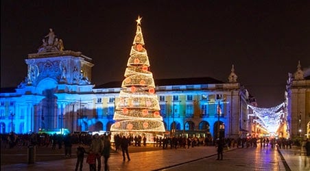 Lisboa durante la Navidad y el Año Nuevo Lisboa durante la Navidad y el Año Nuevo
