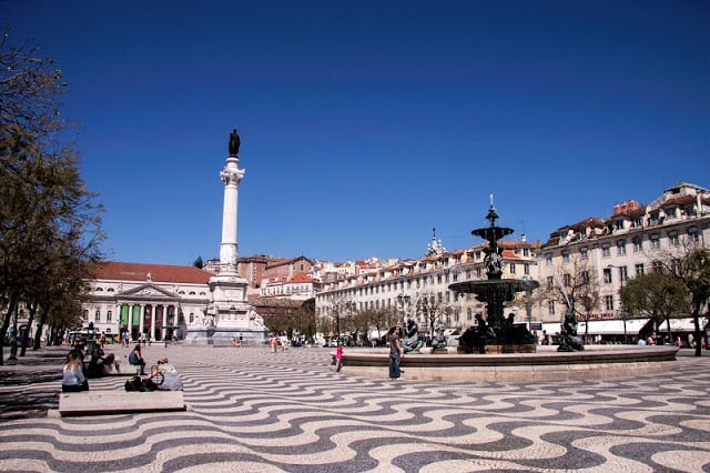 Rossio en Lisboa Rossio en Lisboa