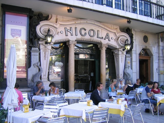 Café Nicola en Lisboa Café Nicola en Lisboa