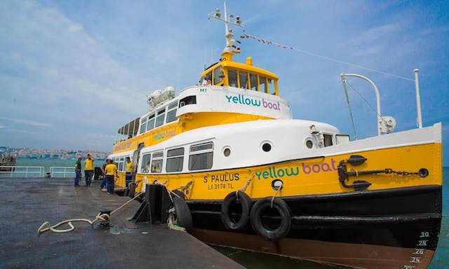 Yellow Boat en Lisboa Yellow Boat en Lisboa