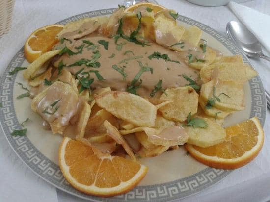 Plato típico del Restaurante O Silva Plato típico del Restaurante O Silva