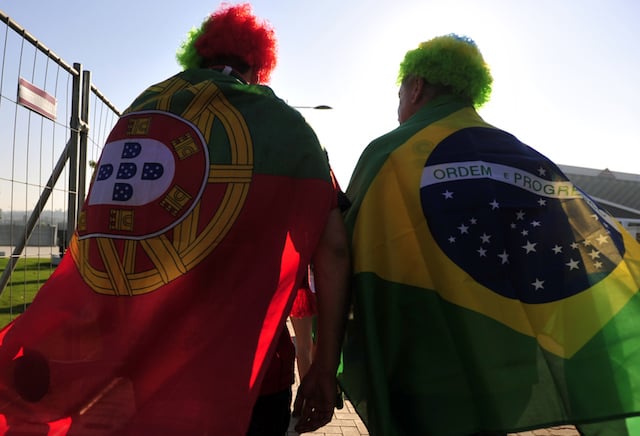 Portugués y brasileño Portugués y brasileño