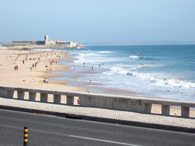 Carretera que llega a Carcavelos Carretera que llega a Carcavelos