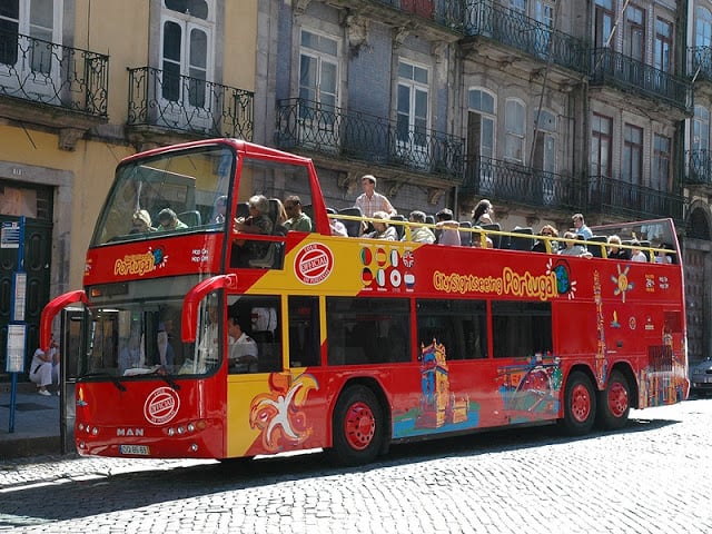 Autobús de City Sightseeing Porto Autobús de City Sightseeing Porto
